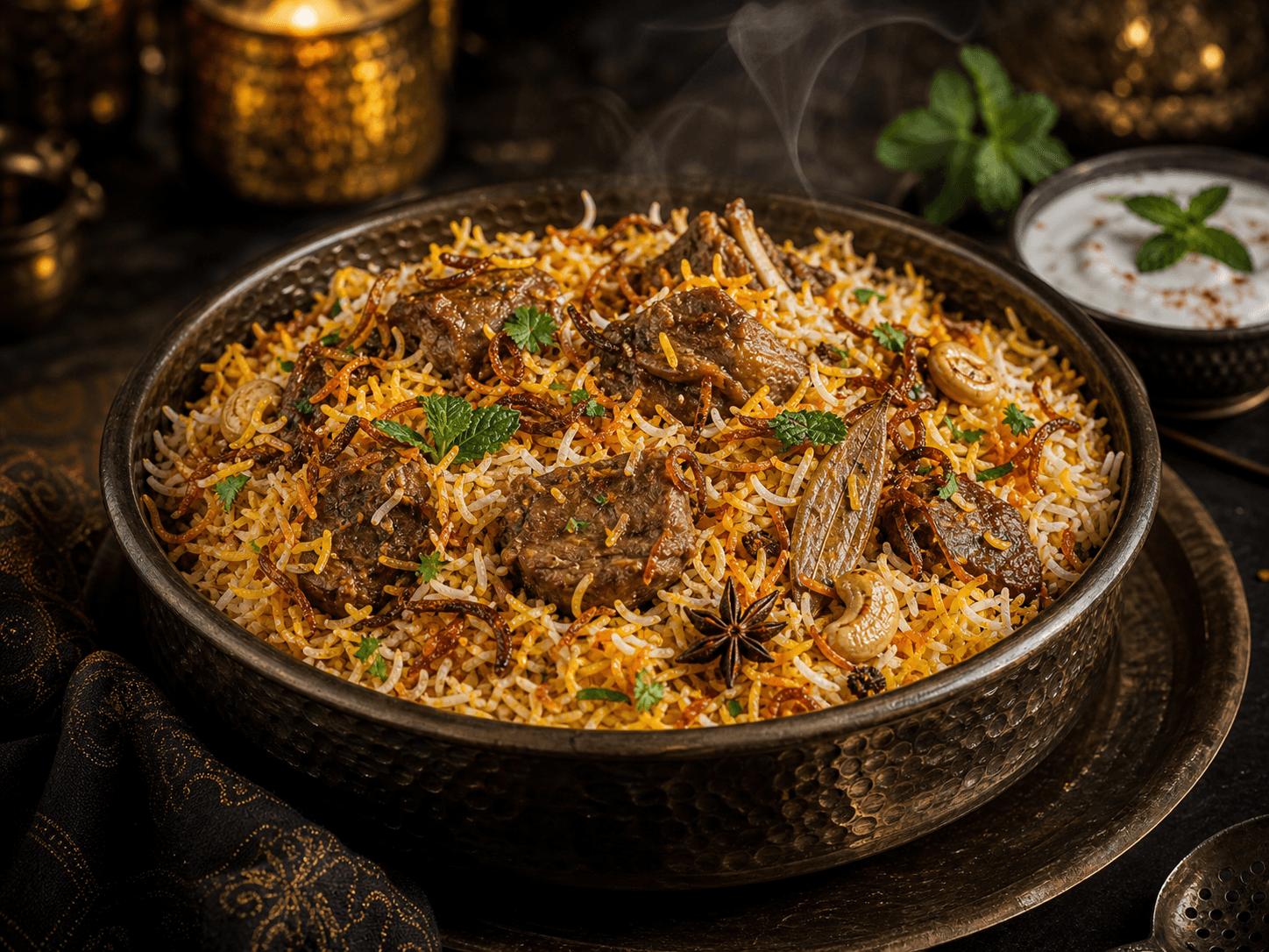 Lamm Biryani